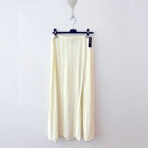 💛🆕 NWT NOBO Yellow Chamomile Maxi Beach Skirt